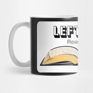 Left on Read Funny Texting Book Worm Readers Mug